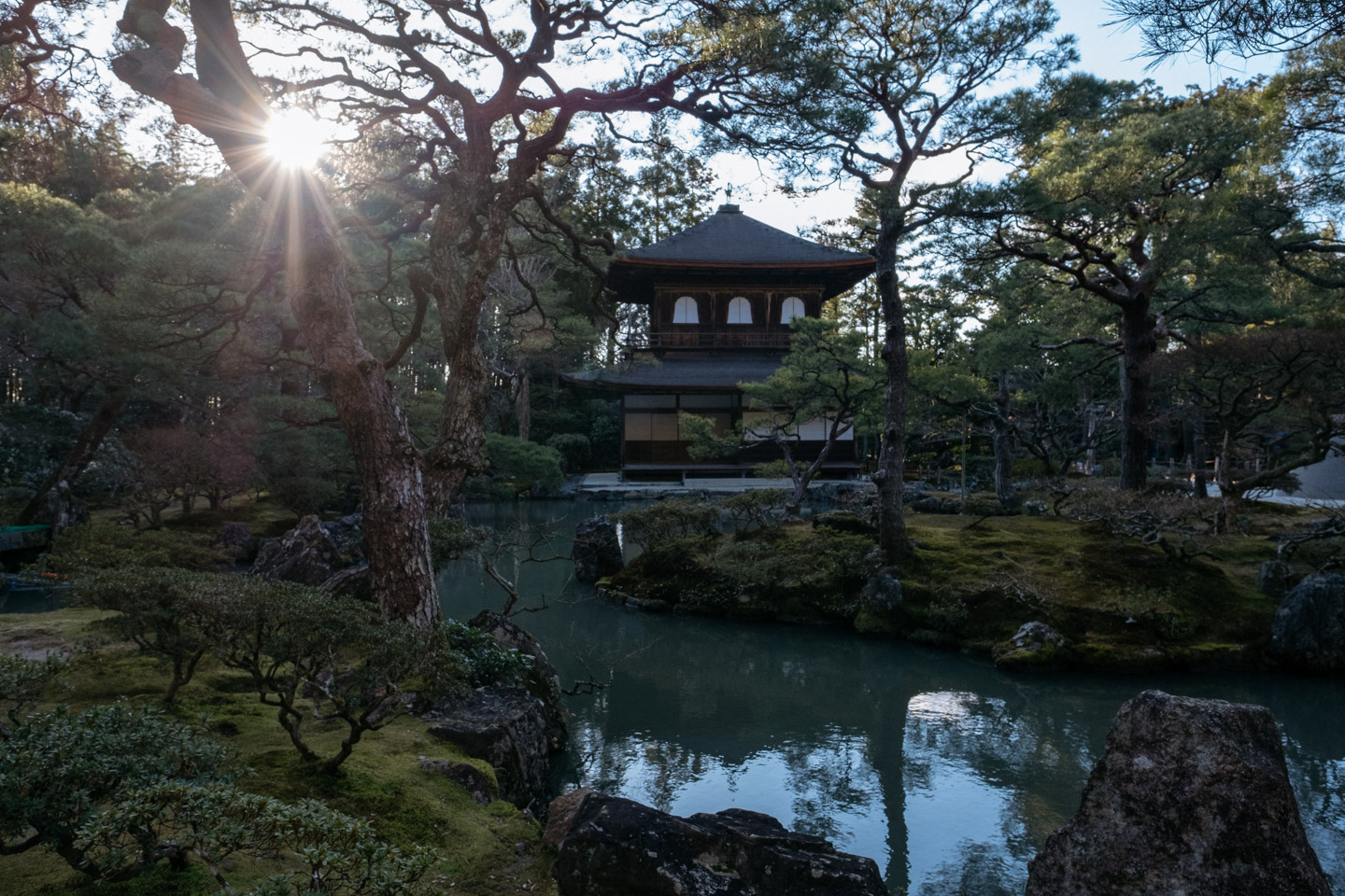 Higashiyama Jisho-ji temple in Kyoto.